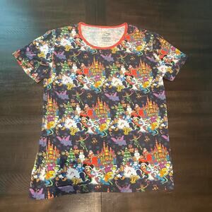 Sleepy peanuts womens pj shirt bamboo small Disney